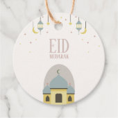 Eid mubarak für eid-fitter Geschenktag Geschenkanhänger (Vorderseite)
