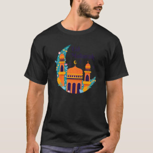 Eid Mubarak für Kinder Muslime Araber Cool islamis T-Shirt