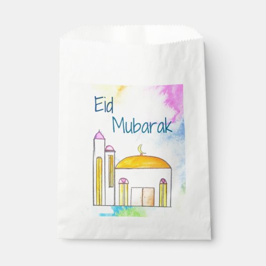 Eid Mubarak Fvor Bags Geschenktütchen (Vorderseite)