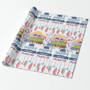 EID Mubarak-Geschenk Geschenkpapier