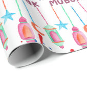 EID Mubarak-Geschenk Geschenkpapier (Rolleneckpunkt)
