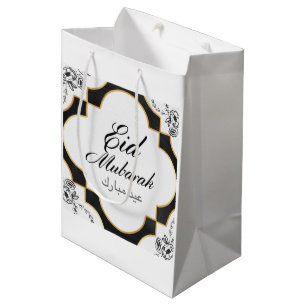 Eid Mubarak Geschenk-Tasche Mittlere Geschenktüte