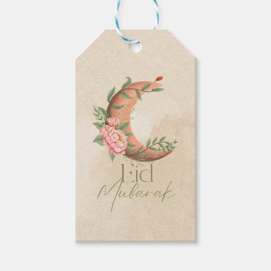 Eid Mubarak Geschenkanhänger (Vorderseite)