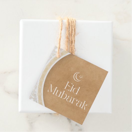 Eid Mubarak Geschenkanhänger (Beispiel)