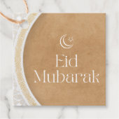 Eid Mubarak Geschenkanhänger (Vorderseite)