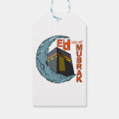 Eid Mubarak Geschenkanhänger (Rückseite)