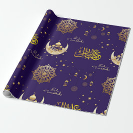 EID Mubarak Geschenkpapier