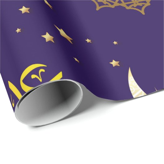 EID Mubarak Geschenkpapier (Rolleneckpunkt)