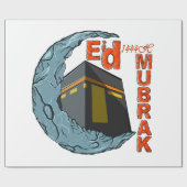 Eid Mubarak Geschenkpapier (Flach)