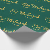 Eid Mubarak-Geschenkpapier Geschenkpapier (Ecke)