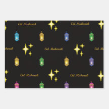 Eid Mubarak Geschenkpapier