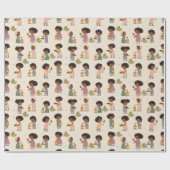 Eid Mubarak Gift Wrap Roll – Kids Celebration Geschenkpapier (Flach)