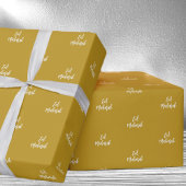 Eid Mubarak Gold Geschenkpapier