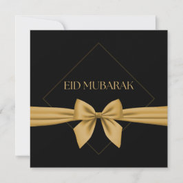 Eid Mubarak Goldband Feiertagskarte