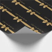 Eid Mubarak Goldband Geschenkpapier (Ecke)