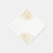 Eid Mubarak Golden Mandala Serviette (Ecke)