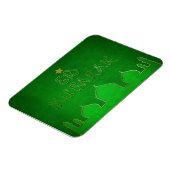 Eid Mubarak Green Gold Moschee Magnet (Linke Seite)