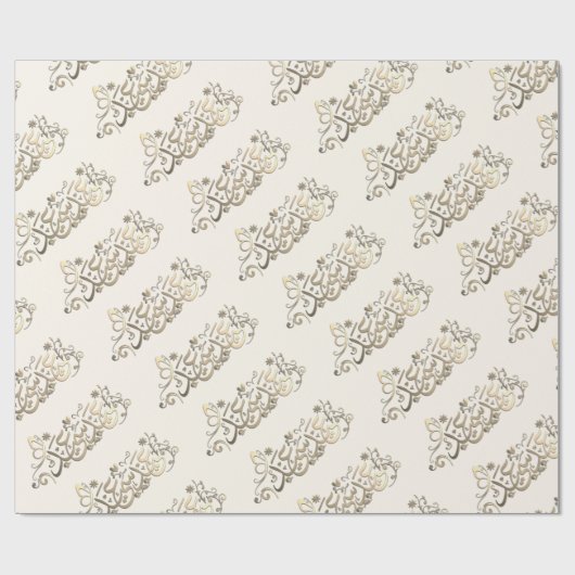 EID MUBARAK GREETING GESCHENKPAPIER (Flach)