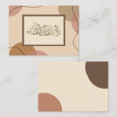 EID MUBARAK GREETING VISITENKARTE (Vorne/Hinten)