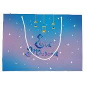 Eid Mubarak Große Geschenktüte (Rückseite)