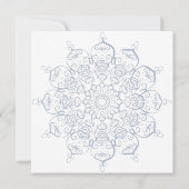 Eid Mubarak Gruß Feiertagskarte (Rückseite)