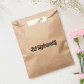 Eid Mubarak Gruß Regenbogenfarben Typografie Geschenktütchen (Versiegelt)