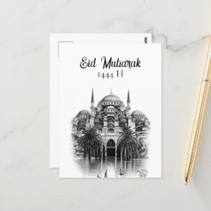 Eid Mubarak Grüße Postkarte