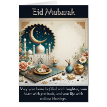 Eid Mubarak Grußkarte