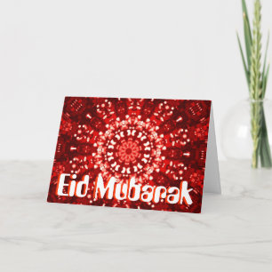Eid Mubarak Grußkarte Feiertagskarte