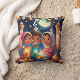 Eid Mubarak Iftar Cushion Kissen