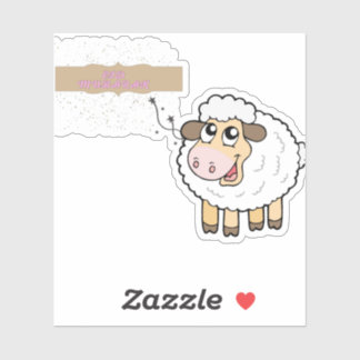 Eid Mubarak Islamic Arabic Calligraphy-Eid al-Adha Aufkleber