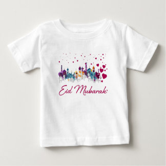 Eid Mubarak islamischer glücklicher Baby T-shirt