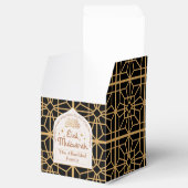 Eid Mubarak Islamischer Urlaub Elegantes Schwarzes Geschenkschachtel (Geöffnet)