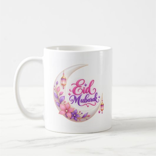 Eid Mubarak Kaffeetasse (Links)