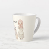 Eid Mubarak Kaffeetasse Muslim Geschenk Milchtasse (Rechte Ecke)