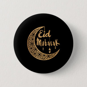 Eid Mubarak Kareem islamisches Fasten Kinder Fraue Button