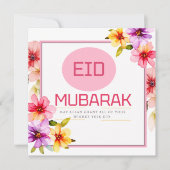 Eid Mubarak Karte (Vorderseite)