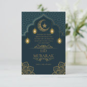 Eid Mubarak Karte (Stehend Vorderseite)