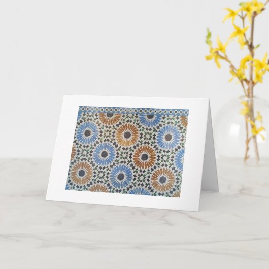 Eid Mubarak Karte (Gelbe Blume)