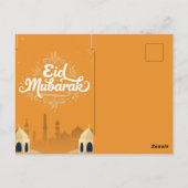 Eid Mubarak Karte mit Masjid (Rückseite)