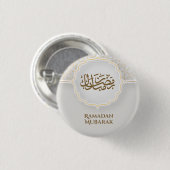 Eid Mubarak Karte mit Masjid Button (Vorne & Hinten)