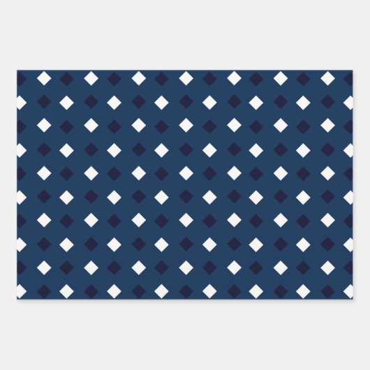 Eid Mubarak Kids Blue Moon Lantern Muster Zittern Geschenkpapier Set (Vorderseite 2)