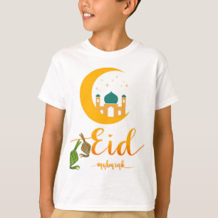 Eid Mubarak Kids T - Shirt Design
