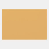 Eid Mubarak Kids Yellow Muster Zitat White Text Geschenkpapier Set (Vorderseite 3)