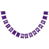 Eid Mubarak Lila Eid Banner Dekorationen (Alle)