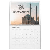 Eid Mubarak mit Masjid Kalender (Jan 2027)