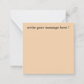 Eid Mubarak Mitteilungskarte (Rückseite)