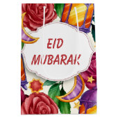 Eid Mubarak Mittlere Geschenktüte (Rückseite)