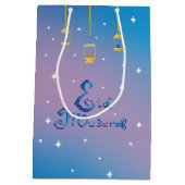 Eid Mubarak Mittlere Geschenktüte (Rückseite)