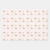 Eid Mubarak Modern Wrapping Paper Set 3 Geschenkpapier Set (Vorderseite 2)